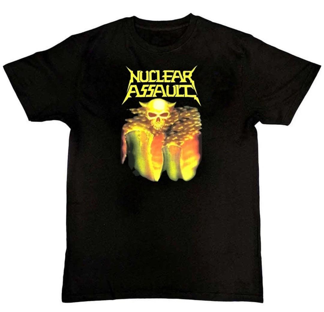 Nuclear Assault Survive Graphic Print Mens T-Shirt S
