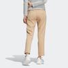 Adidas W Pg Pants Embroidered Logo Golf Sports Cropped Straight Leg Pants Women Pants Khaki HC3770