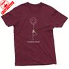 Yoga Guy Stick Figure Design Summer Men TShirt Casual Funny Graphic Tee for Yoga Enthusiasts Gift Graphic Clothes