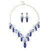 Accessories Retro Necklace Set Women's Luxury Crystal Banquet Dress Accessories
