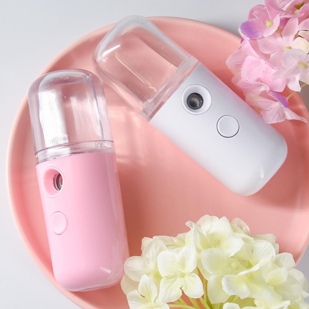 Nano Facial Hydrating Device: Portable Rechargeable Cold Spray Steamer
