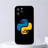 Programming Languages Java Phone Case For iPhone 16,15,14,13,12,11,Plus,Pro Max,XS,X,E,SE,Mini Soft Silicone Black Cover
