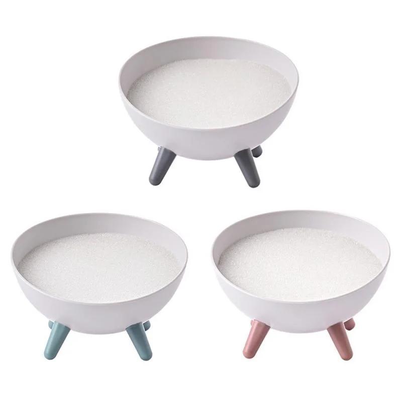 Cute Hemispherical Sponge Drain Soap Holder Bathroom Soap Dish Toilet Rack Portable Soap Dishes Bathroom Products