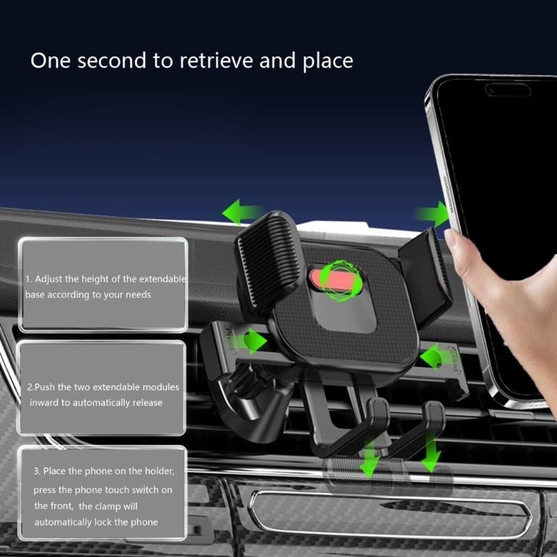 Supporto Universale Rotante per Slot CD dell'Auto, Supporto per Cellulare, Navigatore, Supporto per Telefono da Auto