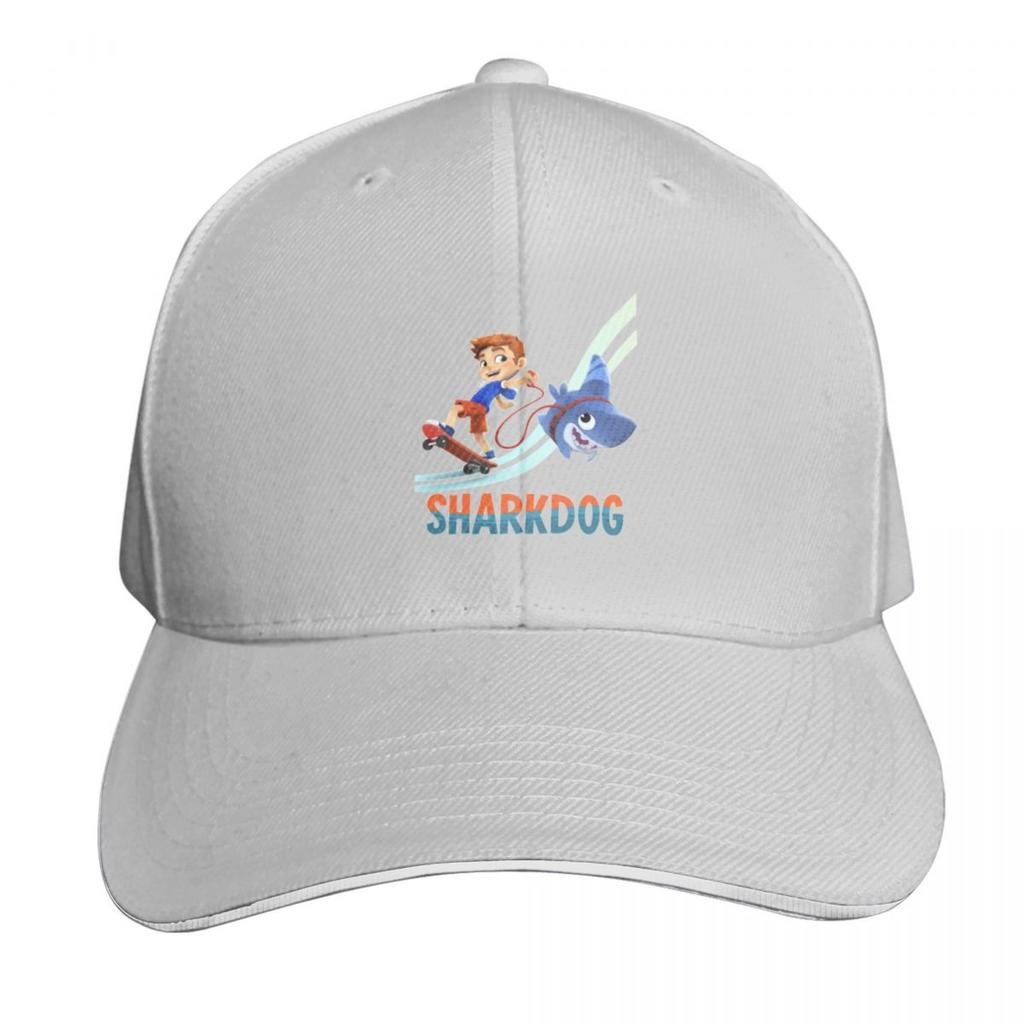 Sharkdog Baseball Cap Luxury Unisex Hat Funny Hats Anime Western Hat Unisexs Baseball Womens