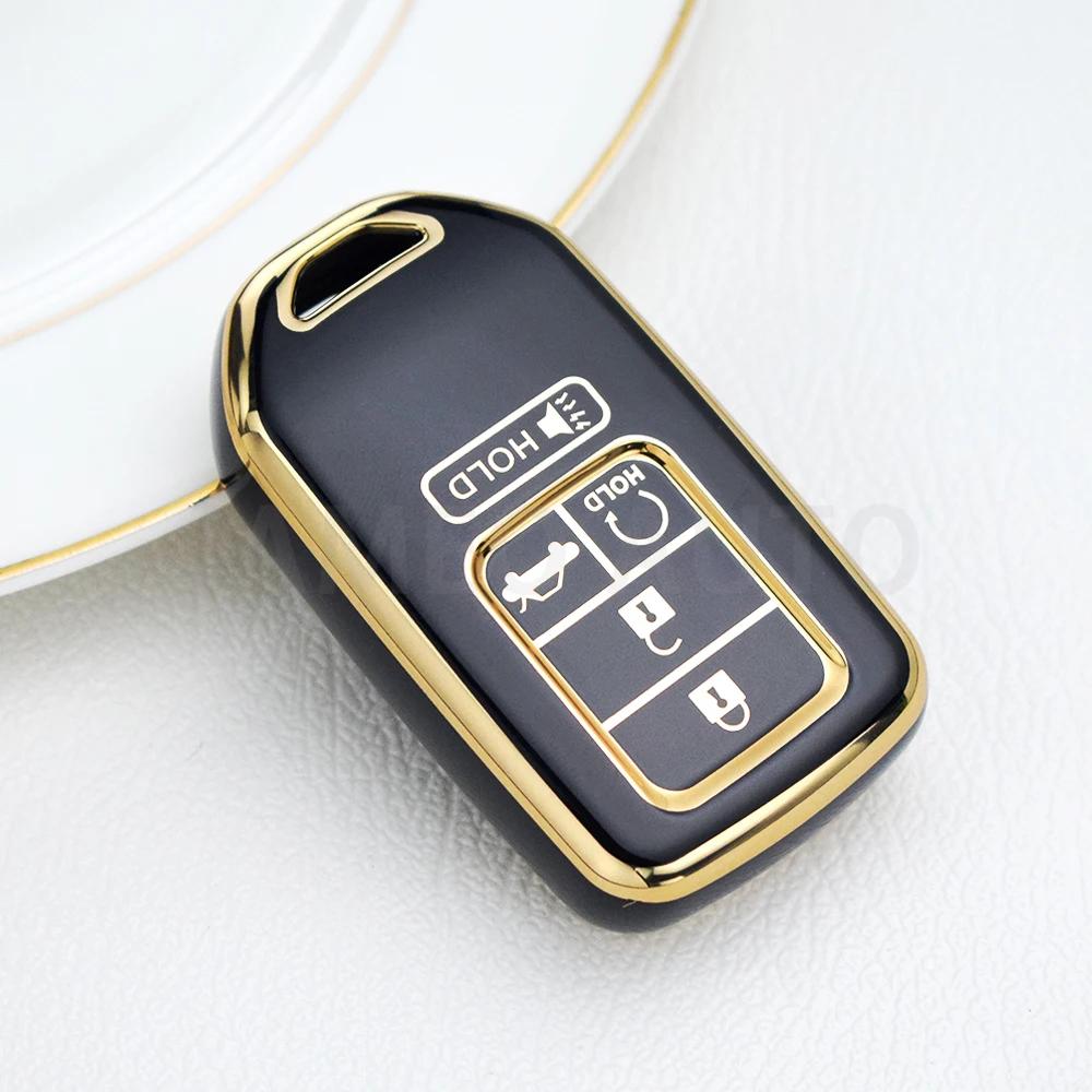 5 Button Remote Key Cover Protective Case Fob for 2022 Honda Accord Pilot Civic 2018 2019 Keyless Entry Remote Starter