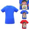 Trendiges Ryan Toys Review Cartoons Print T-Shirt Weiche Baumwollmischung Kurzarmtops
