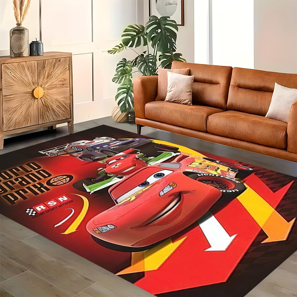 Lightning Mcqueen Racing Legend for Living Room rug, Bedroom, Study Room, Hallway Decoration, Perfect for Home Decoration or Holiday Gifts