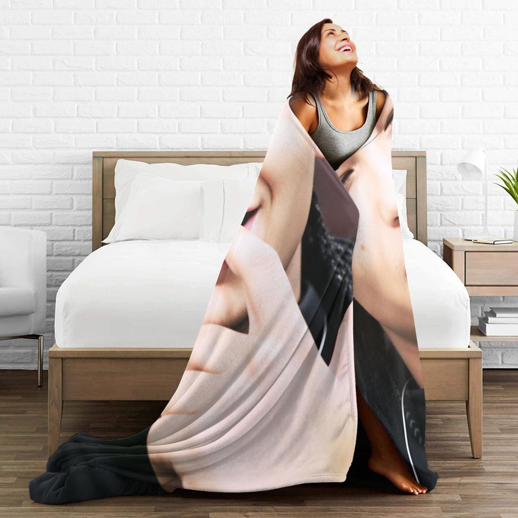 Tom kaulitz Bill Kaulitz  Blankets  Soft Fashion Plush Bedding Throws For Outdoor Picnic Flannel Bedspread Bed Cover