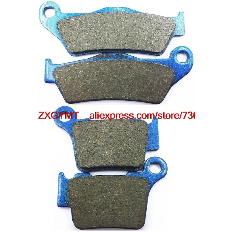 Для HBERG FE250 FE 250 2013 г. и новееКомплект полуметаллических дисковых тормозных колодок для мотоцикла