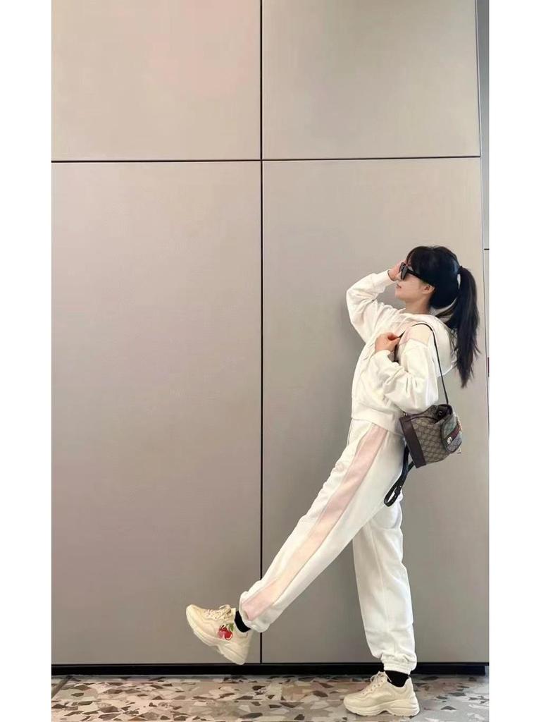 Ophidia Women's Genuine Leather Monogram Flap Drawstring Backpack Small Bookbag with Logo