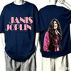 Janis Joplin For Fan Gift Tshirt Unisex Unisex Harajuku Oversized Unisex Short Sleeve Streetwear High Quality Couples High Quality