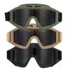 Military Standard Goggles Ergonomic Polycarbonate Lens with 2 Extra Lenses (3 Colors) Adjustable Buckles Comfor