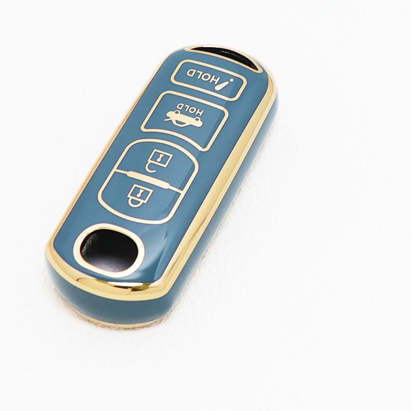 4 Button Fashion Tpu Auto Keyless Car Key Case Cover For Mazda Axela Cx-5 Cx5 Cx-3 Cx7 Cx-9 3 4 Cx30 2 3 6 Demio Atenza