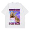 IDK How Much Longer I Can Slay Funny Capybara Meme TShirt Unisex Unisex Fashion HipHop Tshirts Summer Cotton Oversized Tshirts