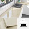 Waterproof, Oil-Proof Marble Self-Adhesive Wallpaper for Bathroom, Kitchen, Living Room, and Toilet Renovation.