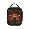 Tung Tung Sahur Calling Insulated Lunch Bags Thermal Bag Reusable,Meal Container Portable Tote Lunch Box Food Storage Bag