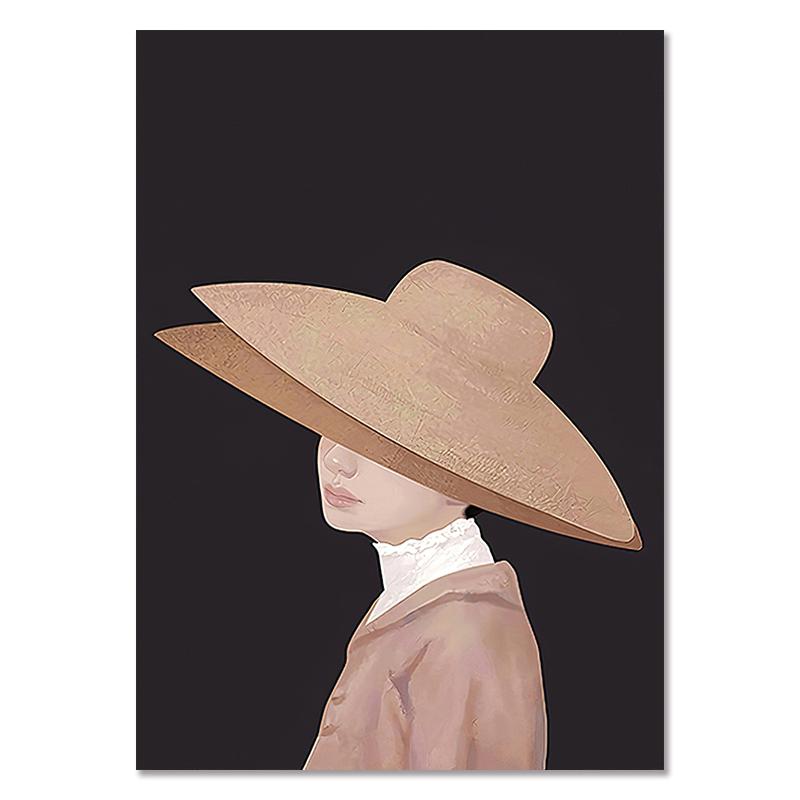 Nordic Watercolors Woman Canvas Paintings Simple Figure Wall Art Decor Poster and Prints Pictures for Interior Living Room Decor