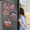5Pcs Cute Pink Anime Characters Diamond Art Fridge Magnet Diamond Painting Refrigerator Magnet Diamond Painting Fridge Magnet for Adults Beginners