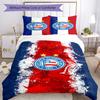 Esporte Clube Bahia Sports Club Emblem Printed Pattern Duvet Cover Set – includes 1 duvet cover and 2 matching pillowcases Bedroom Christmas gifts