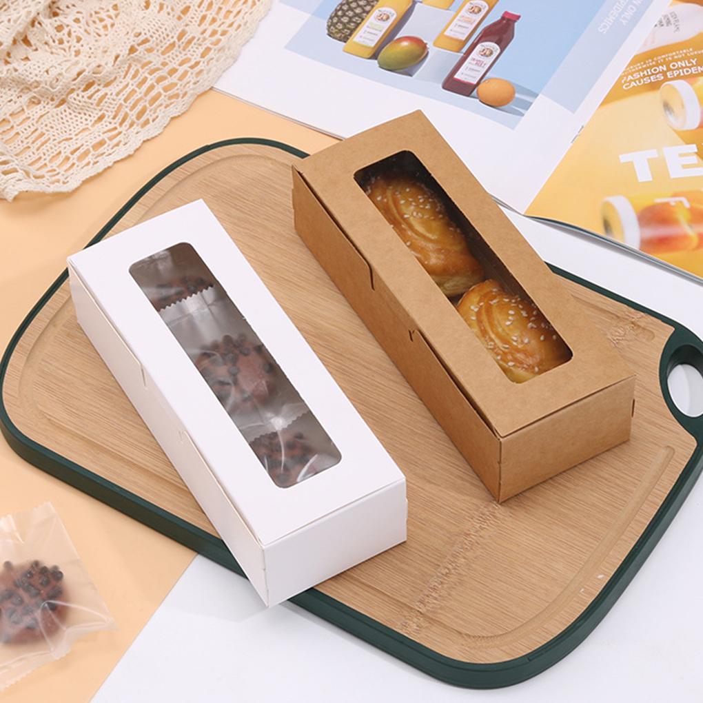 Rectangle Wedding Party Favor Gift Box Portable Storage Boxes with Lid Cake Packaging Case Home Kitchen Bakery