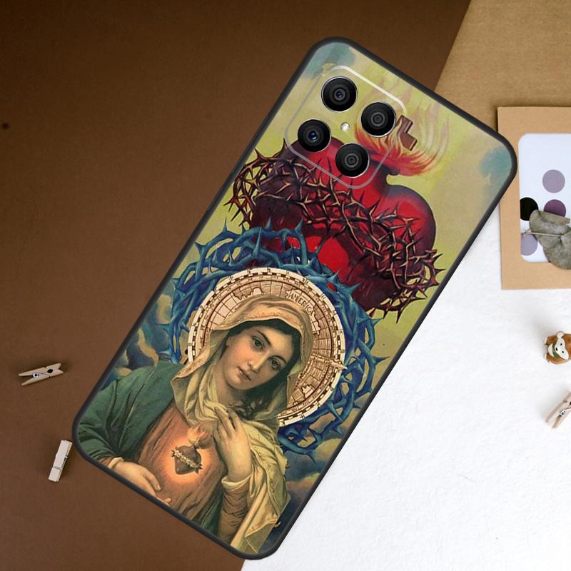Virgin Mary Christian Case For Honor Magic 8 5 6 7 Pro X9a X9b X9c X9d X8a X8b X8c 50 70 90 200 400 Lite Cover