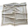 100% Mulberry Silk Square Scarf 70cm Fashion Neck Head Women