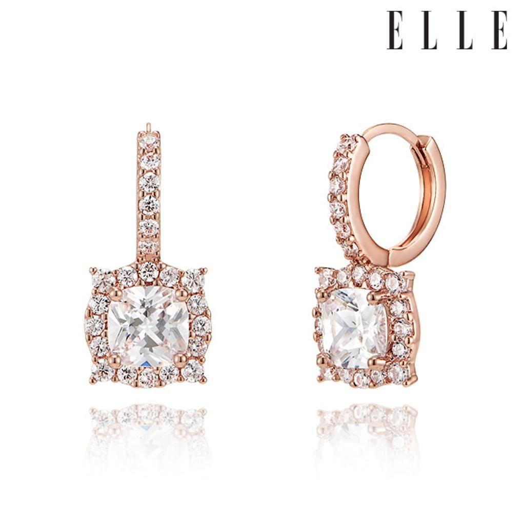 14K Spark One-Touch Earrings (Gold Pin) ELGPEE447