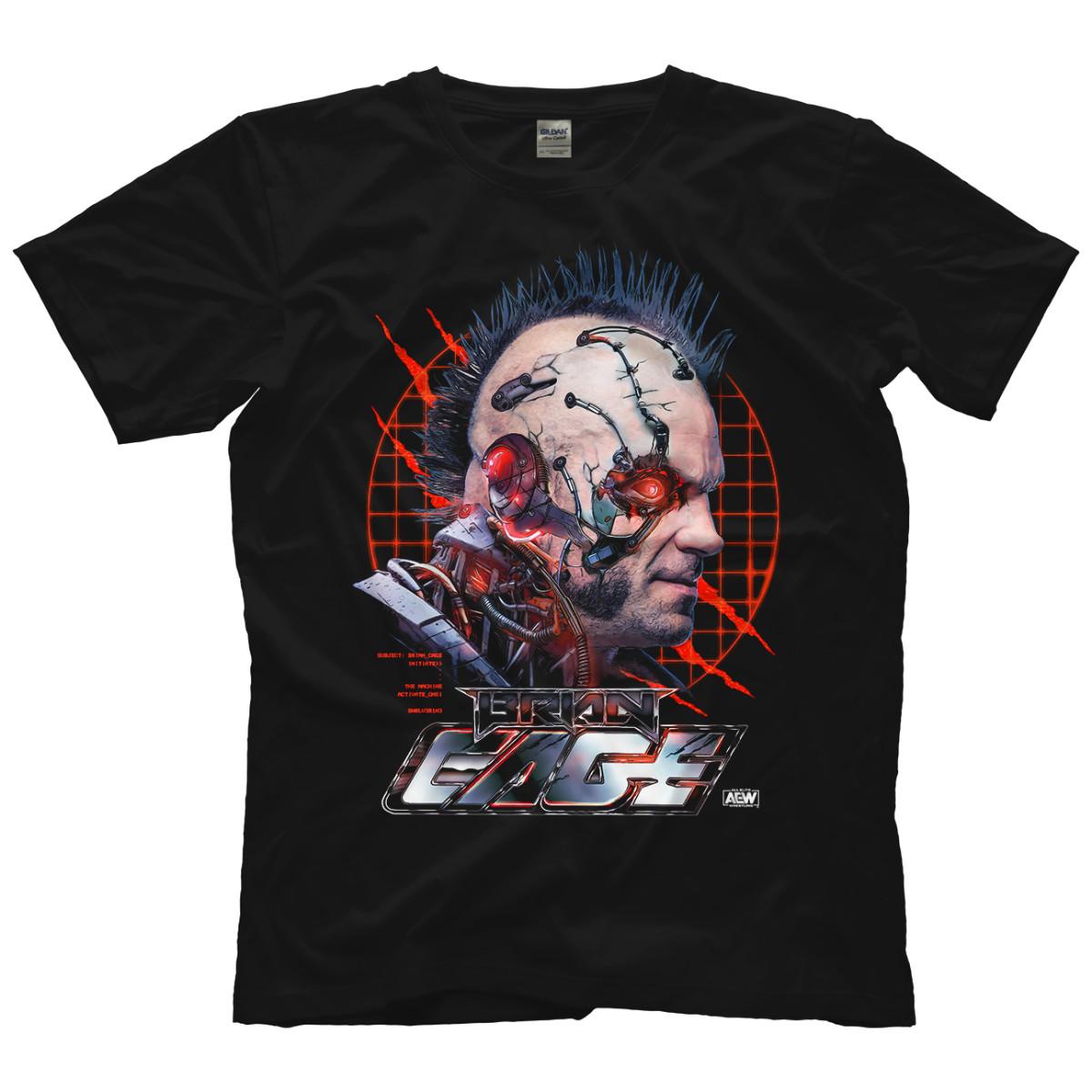 Brian Cage - Initiate AEW Official T-Shirt S разноцветный