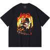 230 Gsm 100% Cotton Heavy Metal T-Shirt  Rock Band Popular Music Print Unisex Heavy Cotton T Shirt
