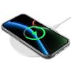 For iPhone 17 Clear Phone Case Compatible with MagSafe TPU+Acrylic Back Cover