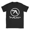 Aphex Twin Music TShirt Summer  Harajuku TShirts Unisexs 100 Cotton O Neck Oversize Clothing ShortSleeve Streetwear Tshirt