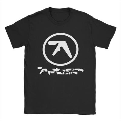Aphex Twin Music TShirt Summer  Harajuku TShirts Unisexs 100 Cotton O Neck Oversize Clothing ShortSleeve Streetwear Tshirt