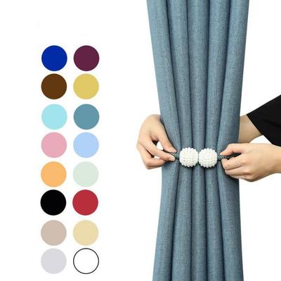 2x Perle Magnetischer Vorhanghalter Vorhanghalter Raffhalter Schnallenclips Hängende Kugel Schnalle Raffhalter Vorhangzubehör Heimdeko