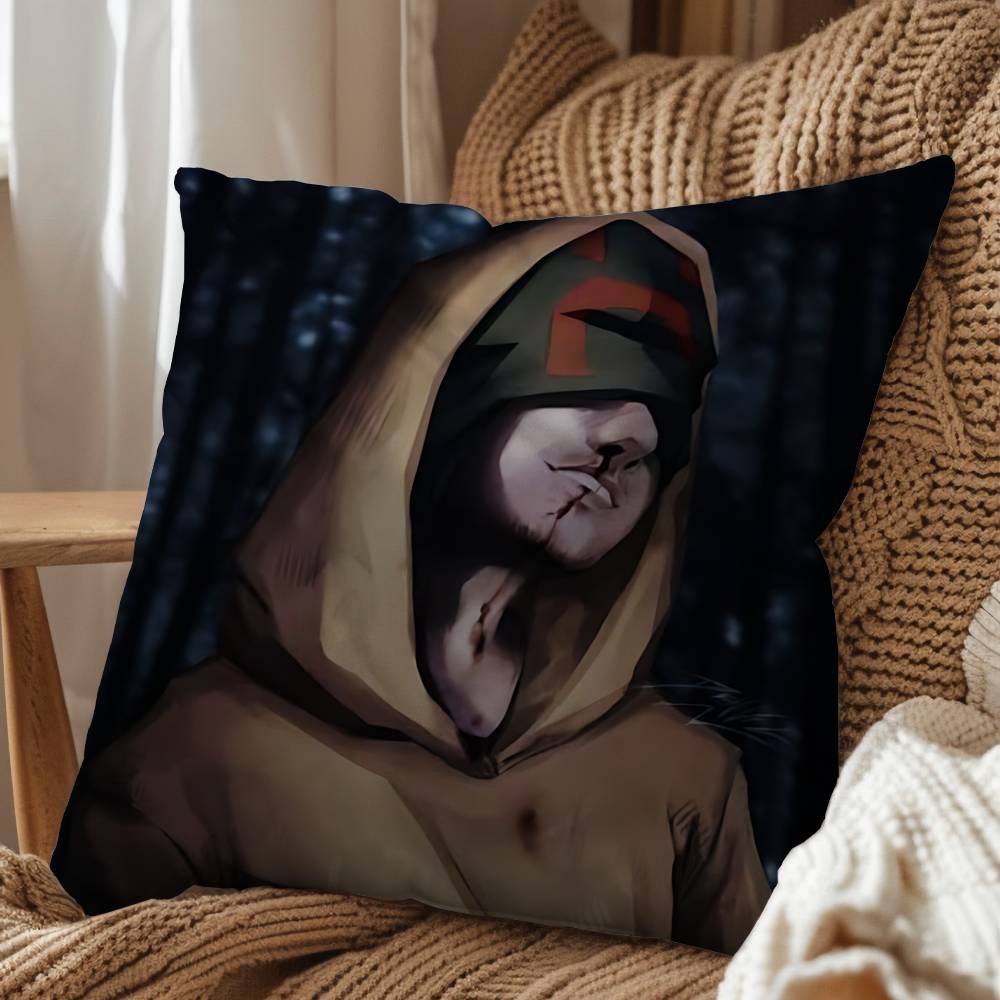 Operator MH Marble Hornets Pillow Case Pillow Case Living Room Sofa Cushion Cover Suitable For Home Bedroom Room Decoration