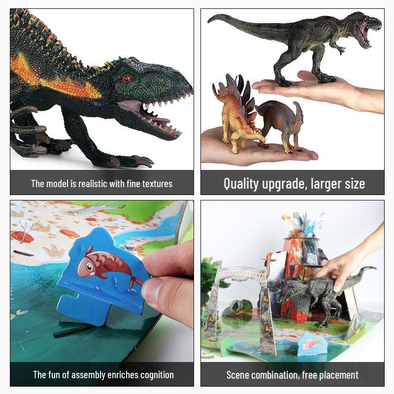 3D Tyrannosaurus Rex Puzzle Model - Jurassic Assembly Kit