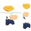 17cm Plush Doll Clothes Clothing Accessories Duck Suit Photo Props Stylish Cute