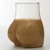 Tazza da vino a forma di sedere 450 ml Tazza di vetro Trasparente Novità Divertente Bicchieri a forma di sedere Creativo Forma del corpo Bicchiere da cocktail per bar Festa Versatile