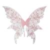 Magical Sparkling Fairy Wings Two-color Colorful Angel Wings Flower Butterfly Costume Wings for Women Girls