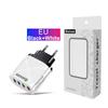 Multi-Port 4 USB Fast Charger 5V/2.4A - AU/EU/UK/US Plug