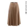 ELLASSAY Women's Wrap Pleated Midi Skirt