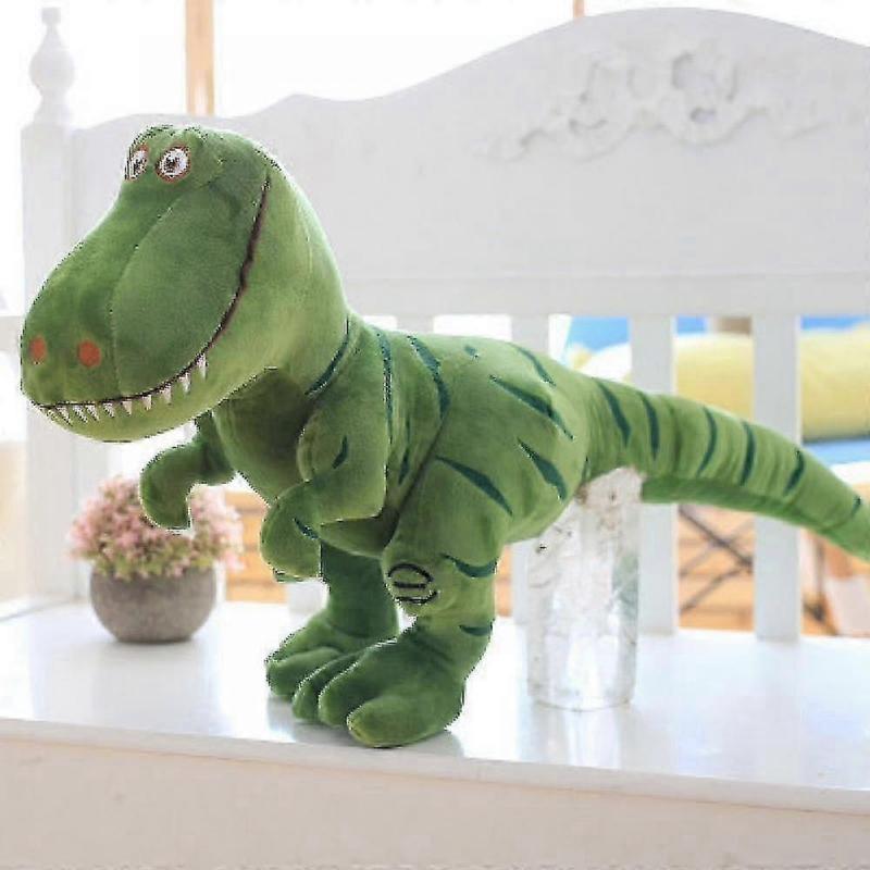 Cute Dinosaur Stuffed Animal Toys Soft Dino Plush Doll T-rex Tyrannosaurus Dinosaur Figure Green 15.7"