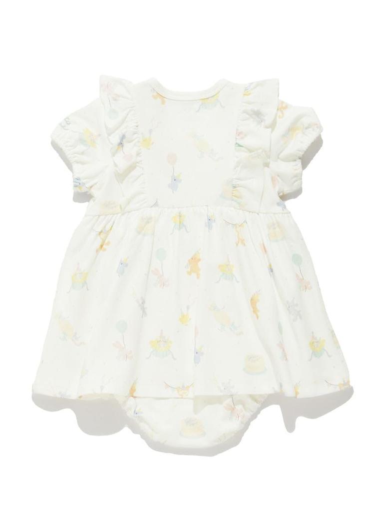 Limited Edition BABY Anniversary Pattern Romper PBCO252496 OWHT 70 [Gelato Pique]