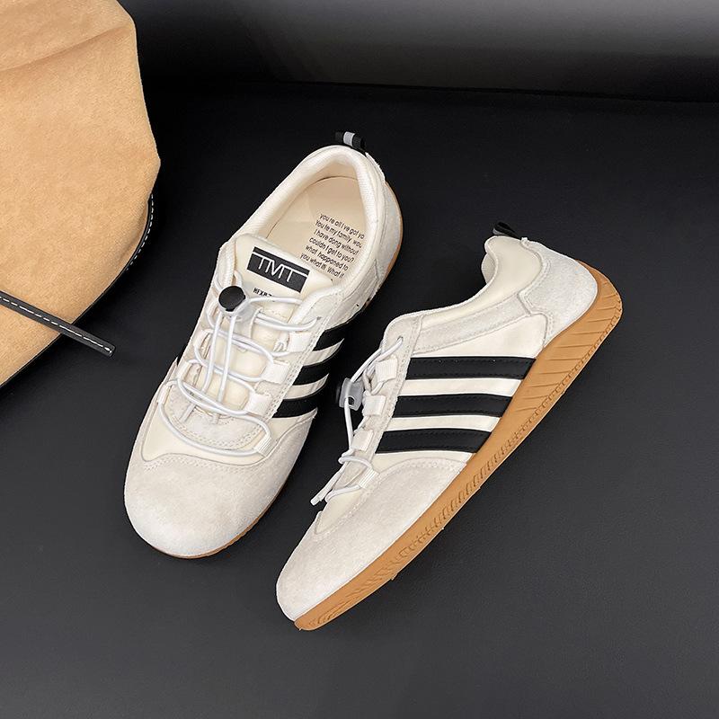 Retro German Training Shoes Women's 2025 New Summer Soft-soled Forrest Gump White Shoes Flat-soled Versatile Casual Sports Shoes