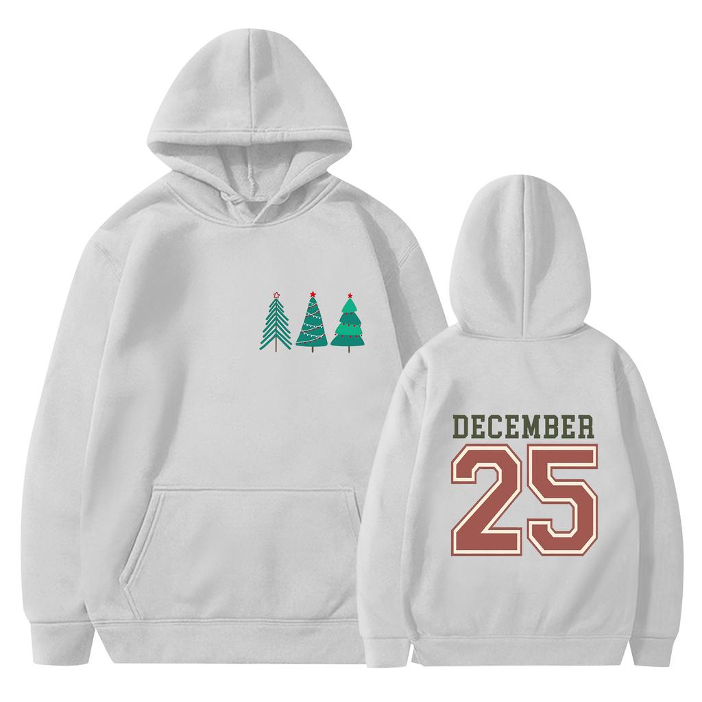 Women's Christmas  Hoodie Funny Cute Christmas Holiday Sweatshirt Pullover