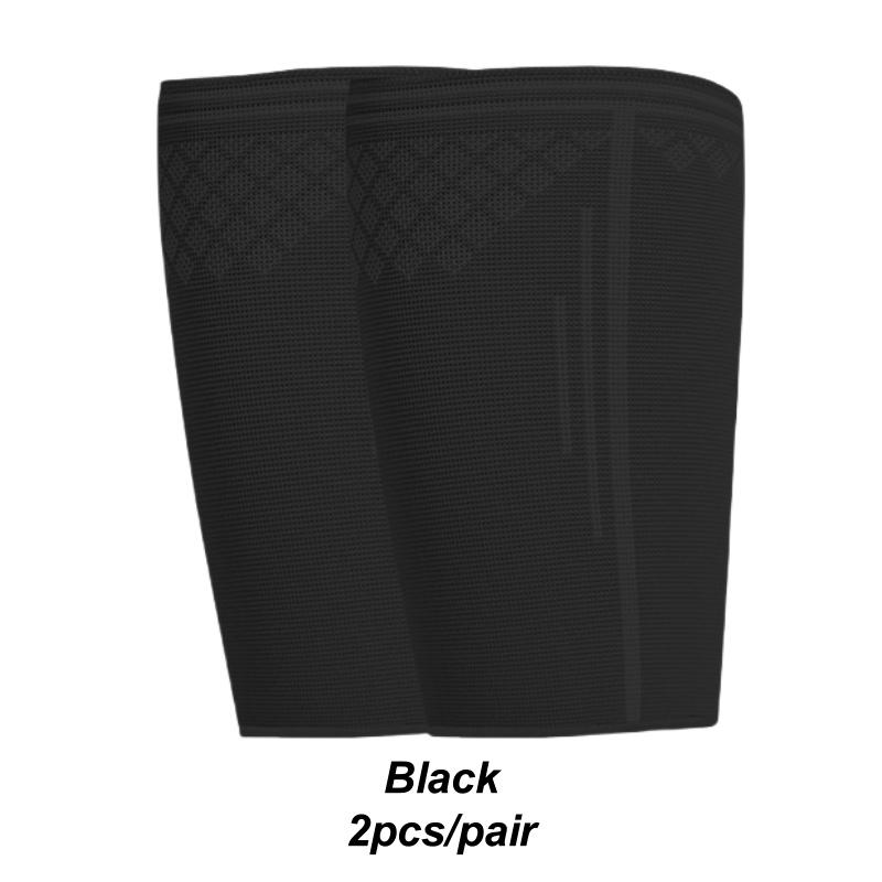 

1 пара компрессионных рукавов для бедер, поддержка квадрицепсов и подколенных сухожилий, рукава для верхней части ног для мужчин и женщин, дышащие эластичные противоскользящие L