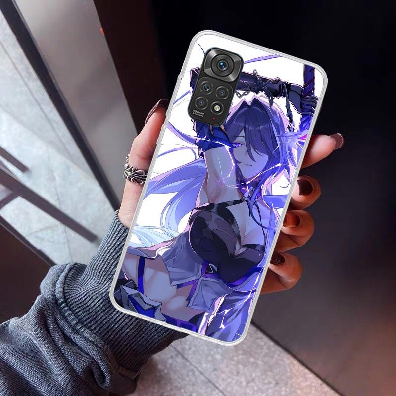 Honkai Star Rail Acheron Phone Case For Xiaomi Redmi Note 10 11 12 13 14 15 Pro Plus 11S 12S 14S 11T 11E 10S Soft TPU Back Cover