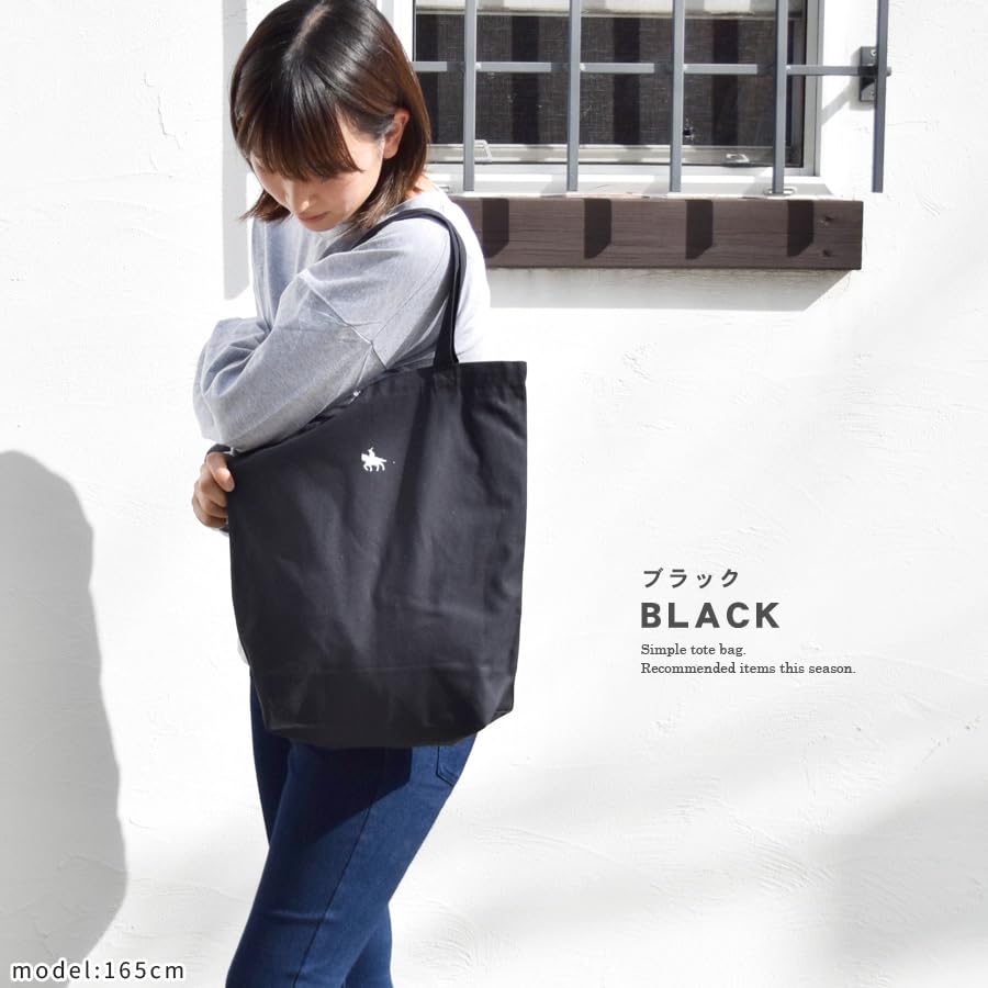 Domain Equestrian Tote Bag Canvas A4 Bag Eco Bag Large Large Capacity Lightweight Handbag 0003 [Sendai "Date Masamune" Statue] (Natural)