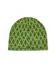 Bajal Va Pattern Jacquard Beanie Green