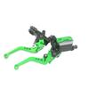 ZSDTRP 7/8" Universal Motorcycle Hydraulic Brake Clutch Master Cylinder Reservoir Lever Fit 50cc-300cc Sport Bike Street Bike